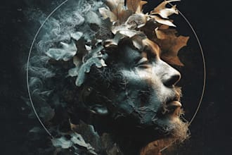 design music album cover art ready for spotify