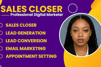 commission based sales closer sales representative b2b sales leads sales agents