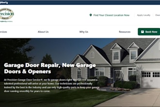 garage door website garage door repair garage door landing page garage door lead