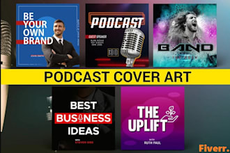 design podcast cover art and itunes podcast