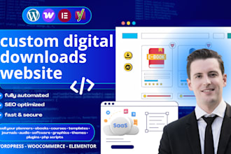 build a professional digital downloads store with wordpress