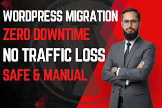 migrate your wordpress website safely with zero downtime and SEO protection