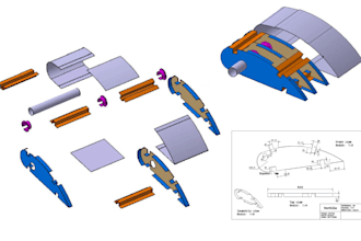 do a 3d design, 3d modeling and 2d drawings in catia