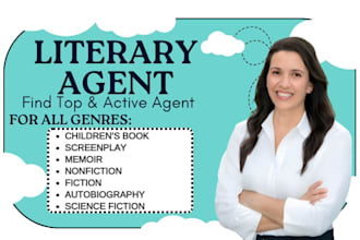 write synopsis book proposal query letter author bio find active literary agent