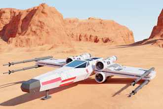 create hard surface model for spaceships and environments