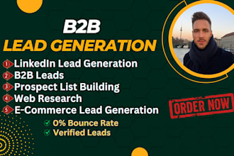 do german lead generation, excel data entry, web research, business, sales leads