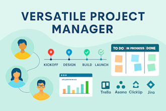be your virtual project manager to plan, track, and deliver your project on time