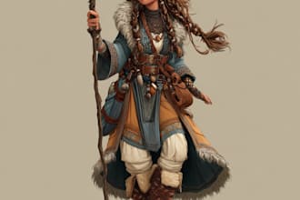 design your dnd character for sheet and token