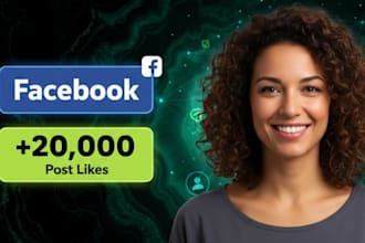 increase 5,000 facebook post likes
