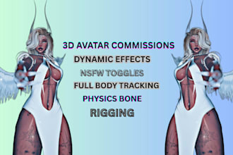 professionally edit and customize your vrchat avatar