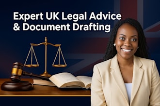 provide expert UK legal advice, draft legal documents, and legal opinions