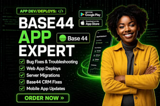 fix, deploy base44, lovable, replit and bolt ai vibe apps