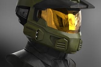 do custom cosplay for print,borderlands 4 props,ripper mask,scifi assets,helmet