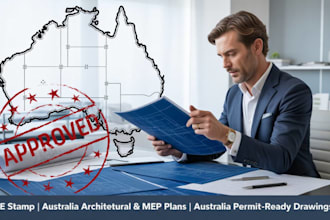 design and stamp permit ready floor plan architectural drawings in australia