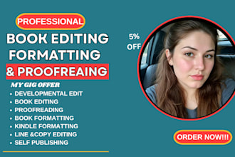 do book editing proofread non fiction romance book editor memoir formatting