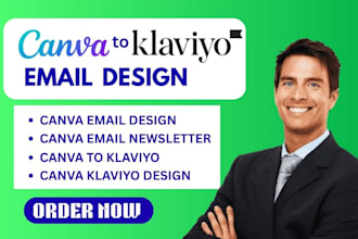 do canva email design to klaviyo canva newsletter to klaviyo canva to klaviyo