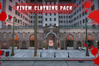 create fivem gang vest ,fivem armor ,fivem gang clothing ,ped clothing packs