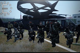 create a hoi4 mod, fallout4 mod, fivem mod, unity mod, ck3 mod, arma 3