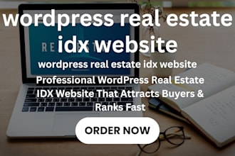 create wordpress real estate idx website with idx integration for more leads