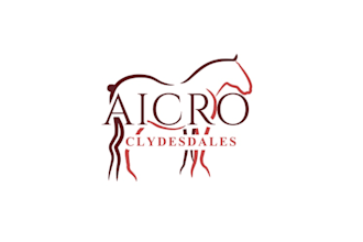looking sharp promotion family clydesdale breeding operation logo