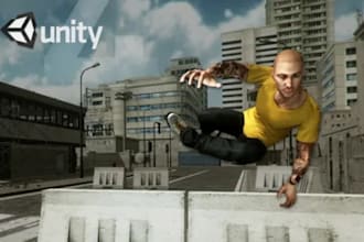 develop 2d and 3d unity games as a unity game developer,mobile game development