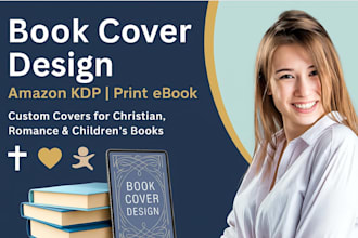 design book cover design ebook cover amazon kdp christian romance children book