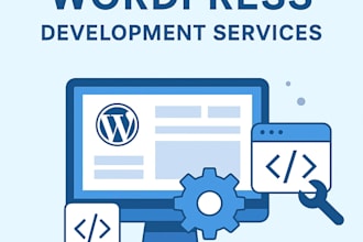 wordpress website development services