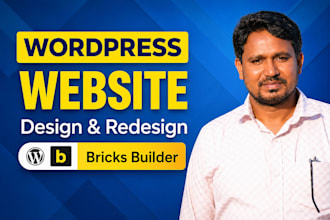 design convert figma to wordpress business website with bricks builder