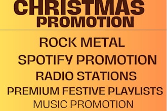 share your spotify rock metal music on radio, playlists, and festive channel