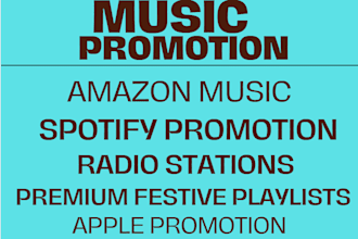 promote your amazon music song for organic streams and growth