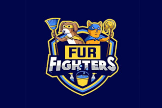 do spray cleaning new logo with a superhero is born to fight