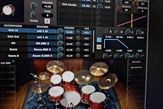 program realistic drums for your rock or metal song