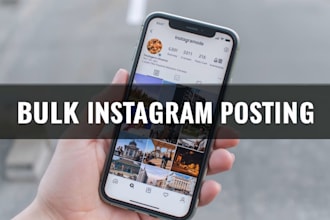 post your instagram reels or posts in bulk with consistency