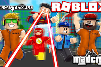 develop roblox game, roblox fighting game,lua, roblox game ui, vfx ,roblox game