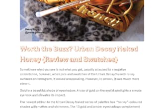 write a beauty blog post