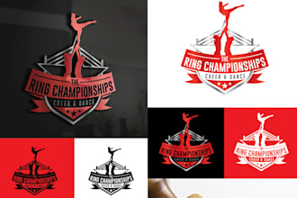design beautiful dance studio, music logo