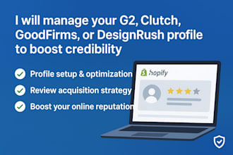 do g2 goodfirms clutch management designrush profile to boost online reputation