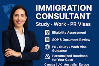 provide immigration consultation for canada, UK and europe