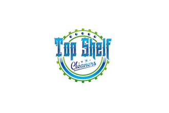 design professional top shelf cleaners logo