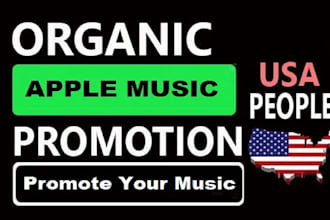 increase your apple music promotion with real high quality audience
