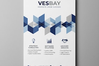 design an eye catching flyer or postcard