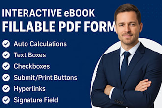 professionally create a fillable PDF form within 2hrs design your pdf form