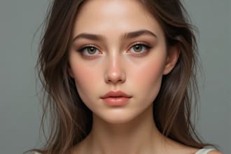 draw hyperrealistic digital portraits