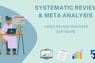 conduct all steps of systematic review and meta analysis for sci publication