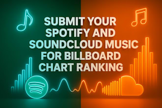 submit your spotify and soundcloud music for billboard chart ranking