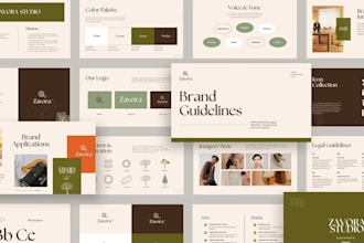 do modern brand identity, brand guidelines and brandbook