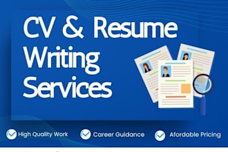 design professional CV and resume