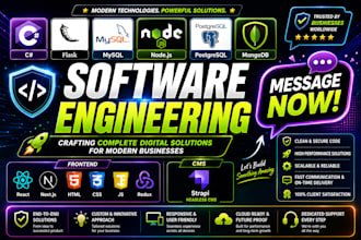 create a robust, complete software solution for you