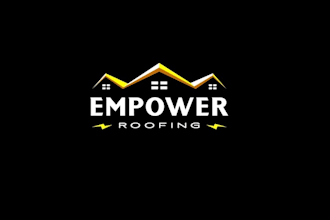 design looking believe quality roofing logo