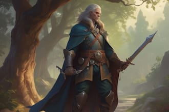 dnd character art and dnd character art